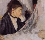 Berthe Morisot Detail of Cradle oil painting